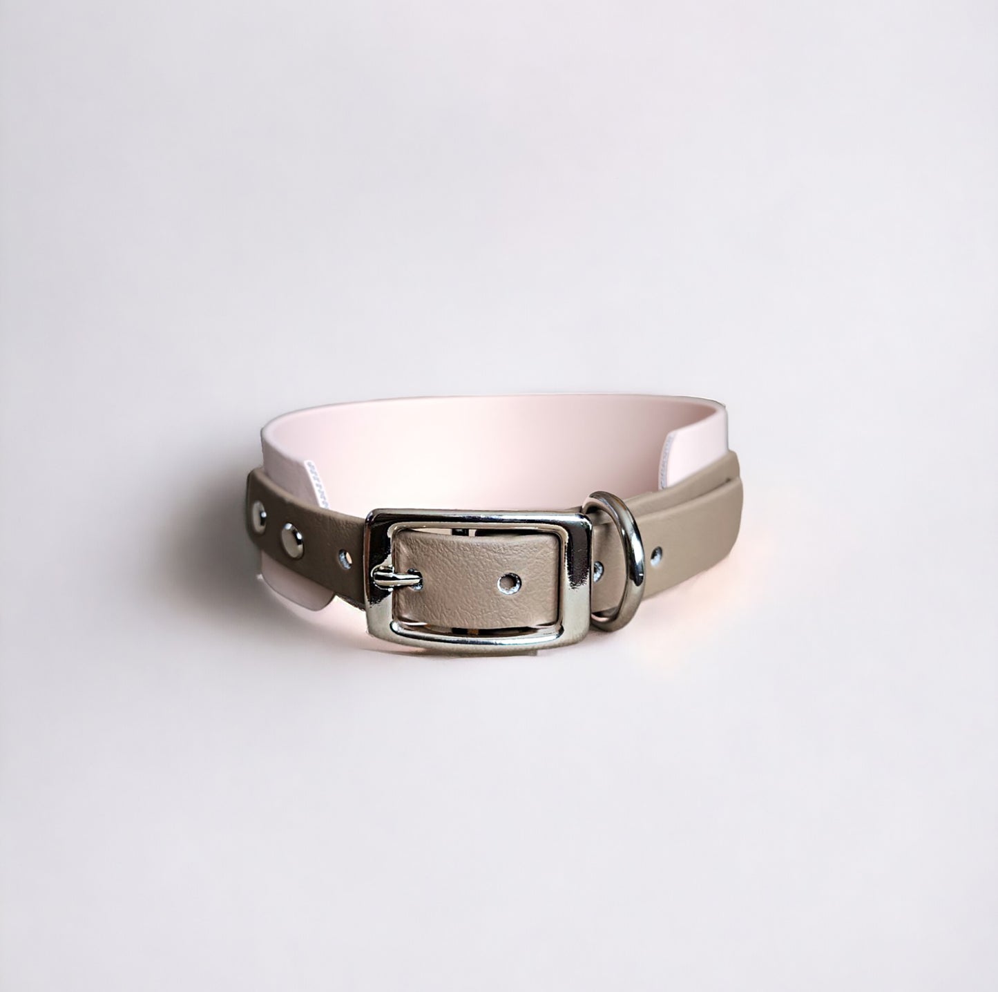 Biothane 38mm wide Blush Pink