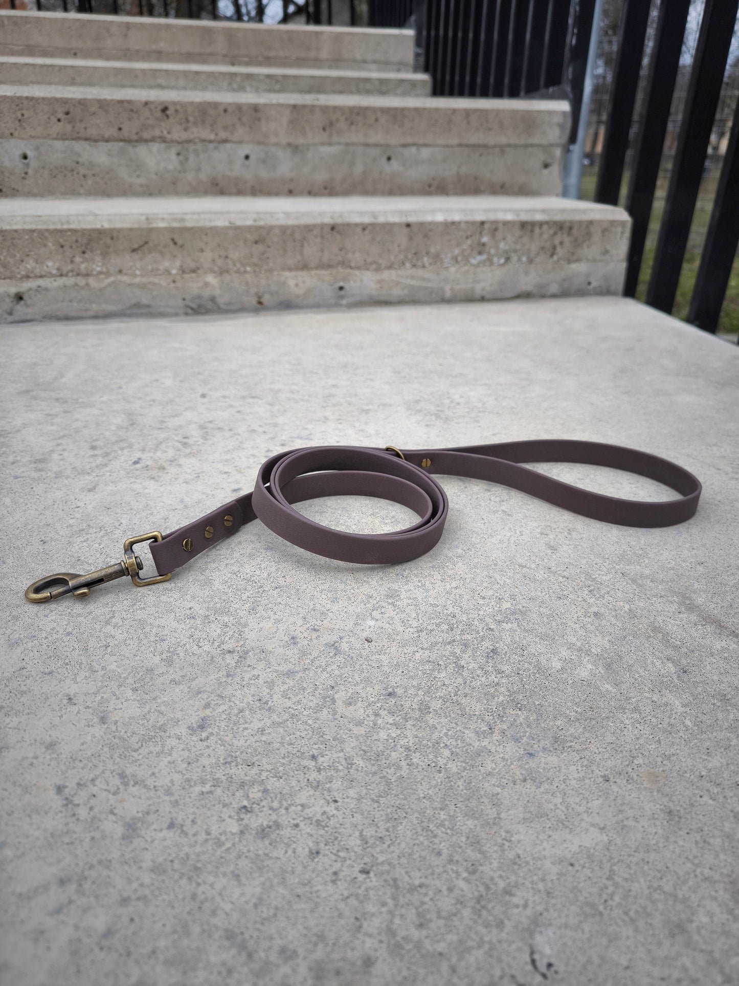 Biothane Waterproof Leash 1.6m Dark Brown