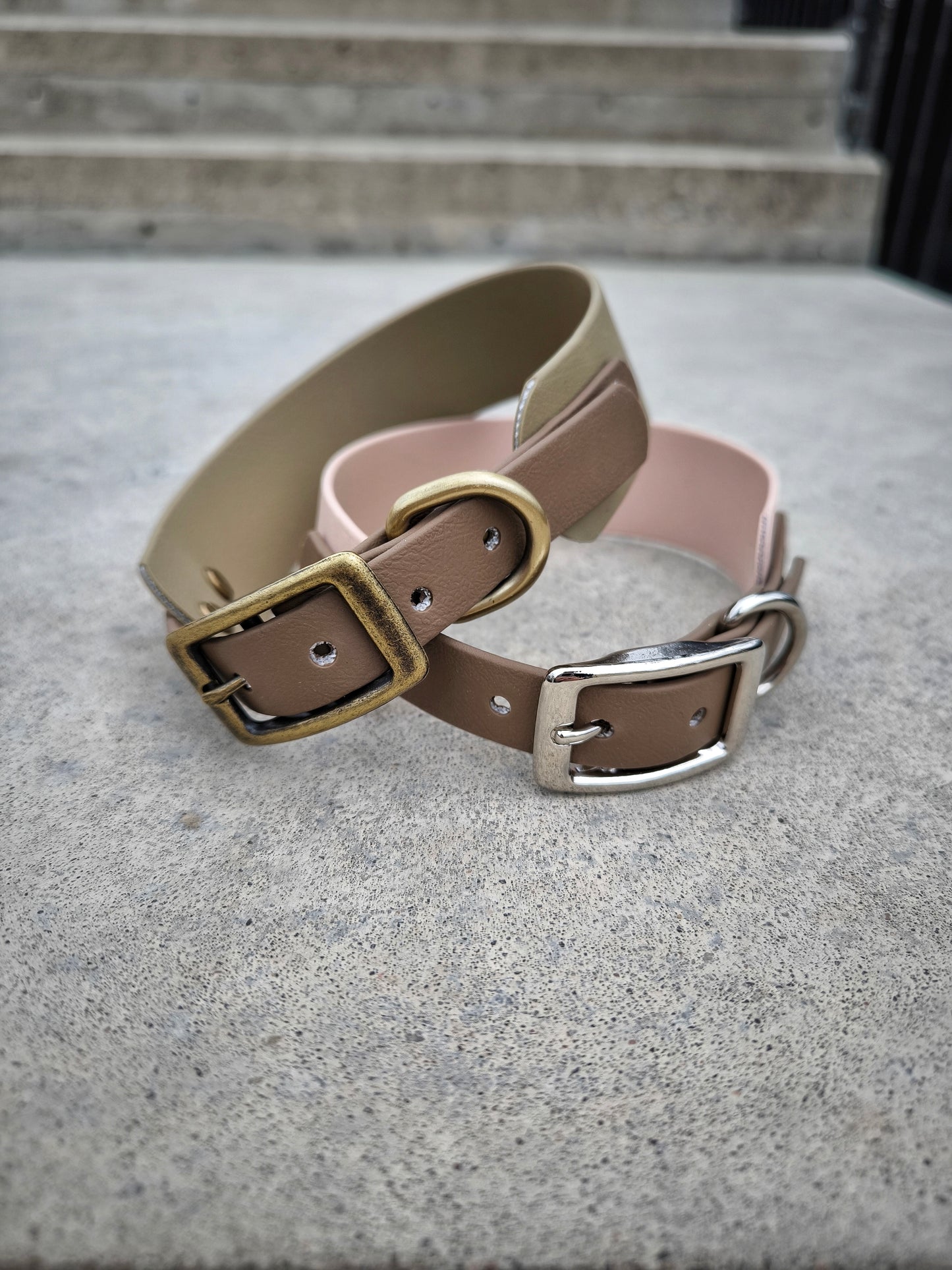 Biothane 38mm wide Blush Pink