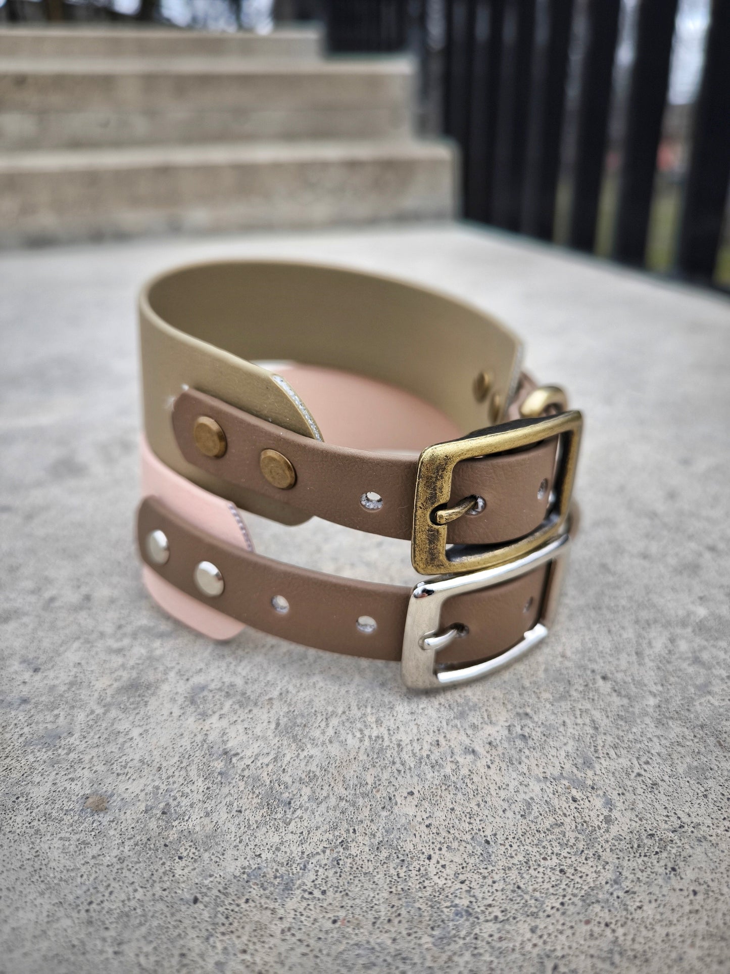 Biothane 38mm wide Beige