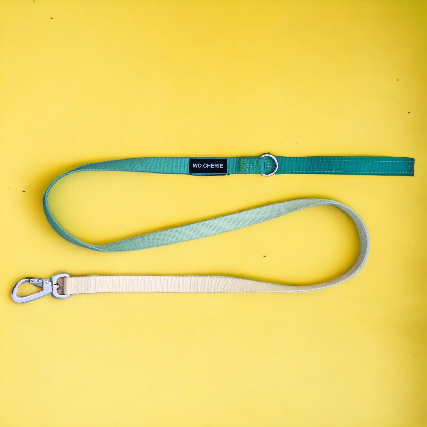 Two-tone gradient dog leash with padded handle, 140cm dog lead